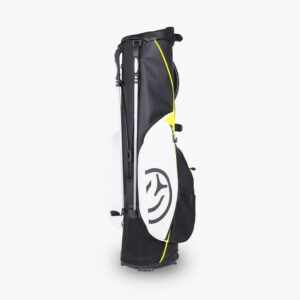 vessel golfbag vlx schwarz weiss gelb black white yellow standbag kaufen premium golftasche 4-way tasche
